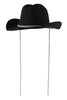 FEDORA FASHION BRIM HAT WITH GLITTER RHINESTONE LACE