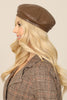 CLASSIC PU LEATHER BERET HAT
