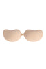 BRA CLOTH INVISIBLE STRAPLESS DOUBLE PUSH UP NU BRA WITH NIPPLE COVER TAPE