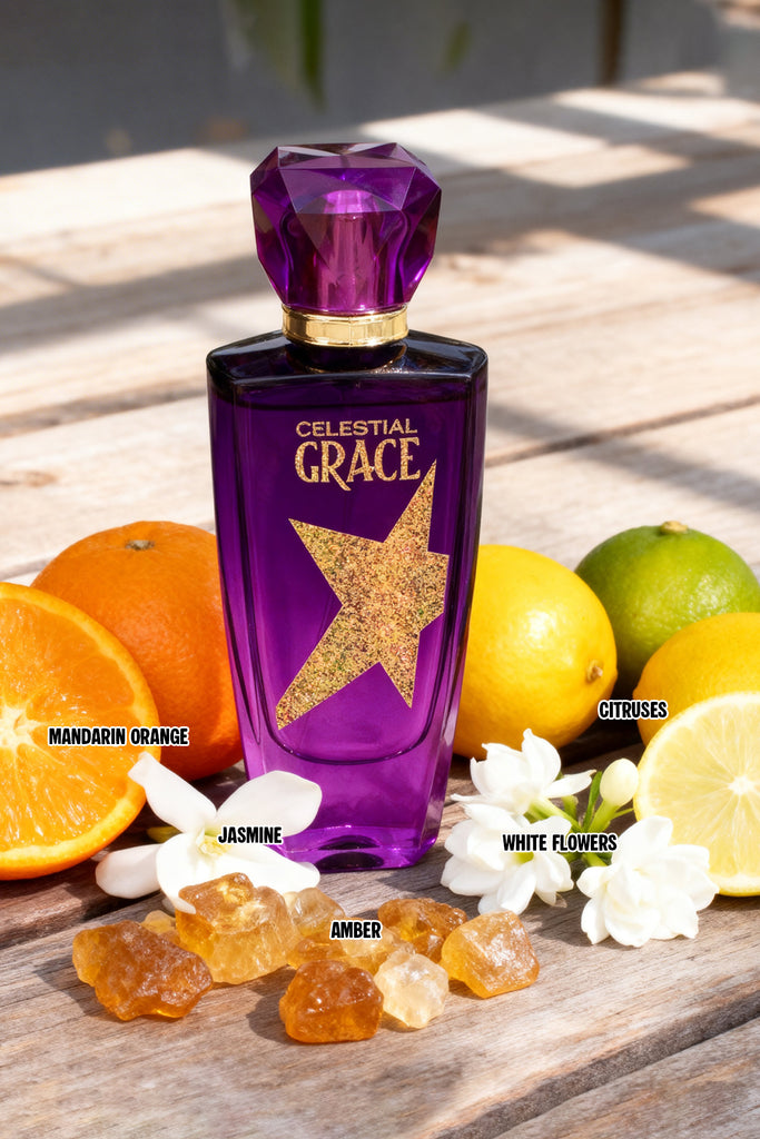 CELESTIAL GRACE SPRAY PERFUME EAU DE PARFUM FOR WOMEN - 100ML/3.4FL.OZ.