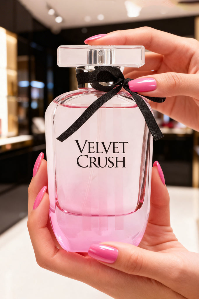 VELVET CRUSH POUR FEMME SPRAY PERFUME EAU DE PARFUM FOR WOMEN - 100ML/3.4FL.OZ.