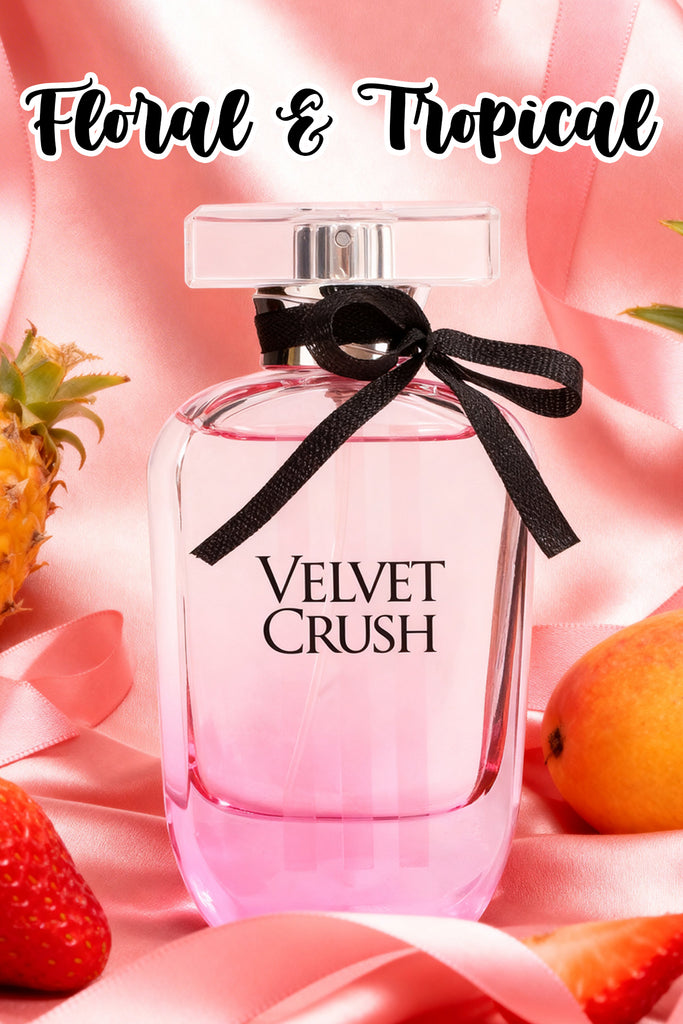 VELVET CRUSH POUR FEMME SPRAY PERFUME EAU DE PARFUM FOR WOMEN - 100ML/3.4FL.OZ.