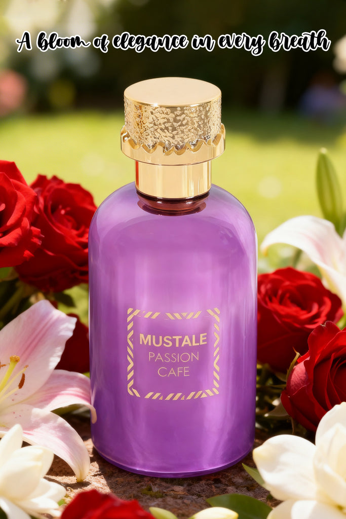 MUSTALE PASSION CAFÉ SPRAY PERFUME EAU DE PARFUM FOR MEN AND WOMEN - 100ML/3.4FL.OZ