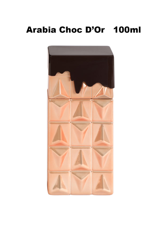 ARABIA CHOC D'OR POUR FEMME SPRAY PERFUME EAU DE PARFUM FOR WOMEN - 100ML/3.4FL.OZ