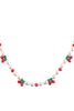 CHERRY & PEARL BEADED NECKLACE