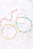 BRASS PEARL FLOWER SEED BEAD NECKLACE