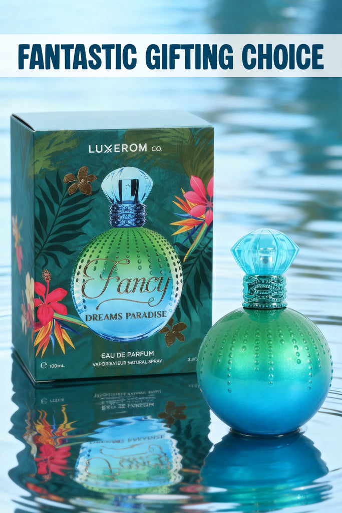 FANCY DREAMS PARADISE SPRAY PERFUME EAU DE PARFUM FOR WOMEN - 100ML/3.4FL.OZ.