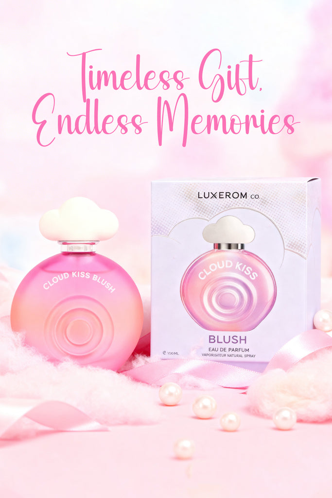 CLOUD KISS BLUSH SPRAY PERFUME EAU DE PARFUM FOR WOMEN - 100ML/3.4FL.OZ.