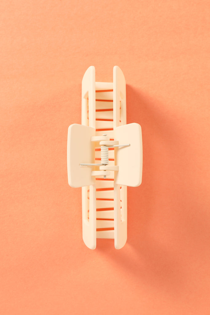 MATTE RECTANGULAR HAIR CLAW CLIPS HAIR ACCESSORIES