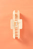 MATTE RECTANGULAR HAIR CLAW CLIPS HAIR ACCESSORIES