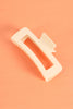 MATTE RECTANGULAR HAIR CLAW CLIPS HAIR ACCESSORIES
