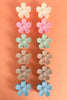 PASTEL DAISY FLOWER HAIR CLAW CLIPS HAIR ACCESSORIES