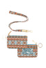 LEOPARD TRIBAL ID WALLET & DETACHABLE LANYARD