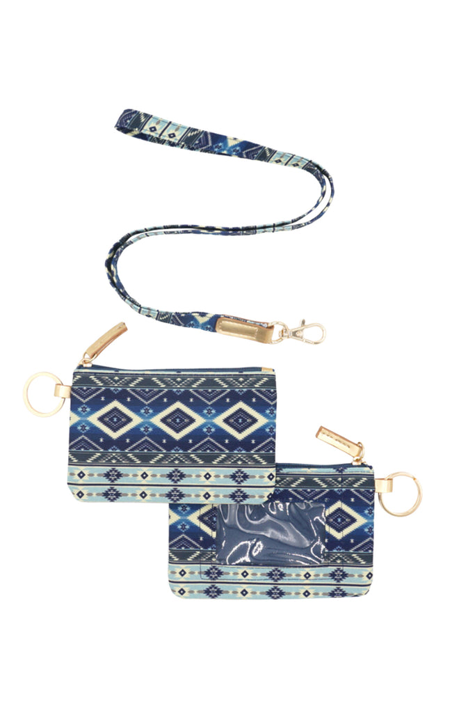 TRIBAL ID WALLET & DETACHABLE LANYARD