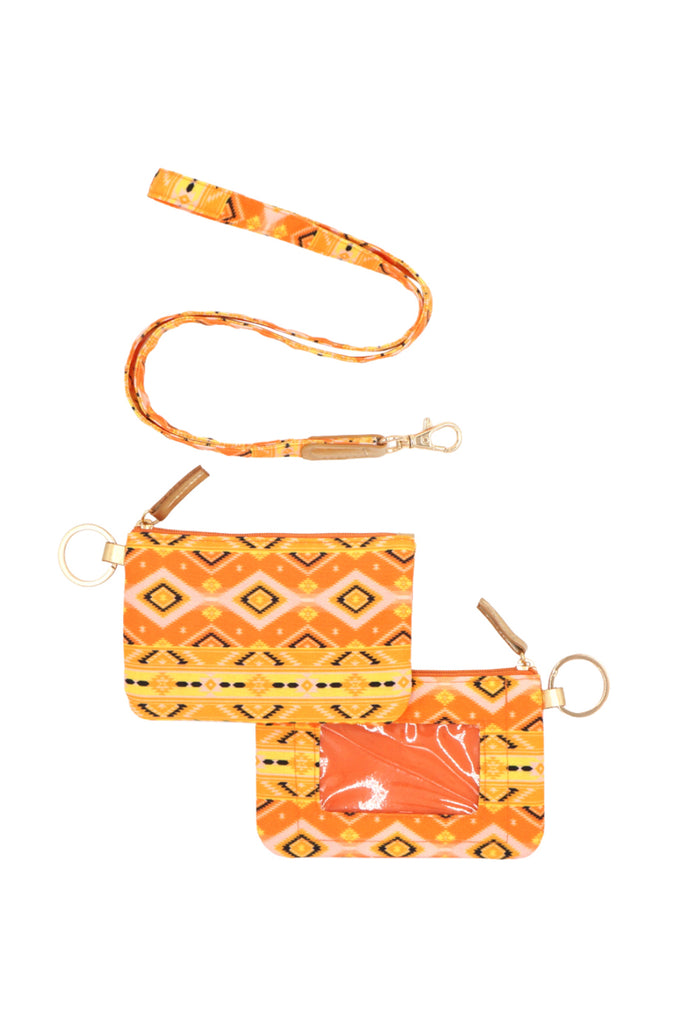 TRIBAL ID WALLET & DETACHABLE LANYARD