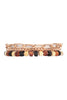 WOOD BEAD CHAIN LAYERED BRACELET