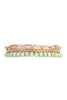 WOOD BEAD CHAIN LAYERED BRACELET