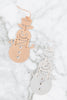 SNOWMAN FILIGREE FISH HOOK EARRINGS - Riah Fashion