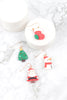 CHRISTMAS TREE POLYMER CLAY HOOK EARRINGS