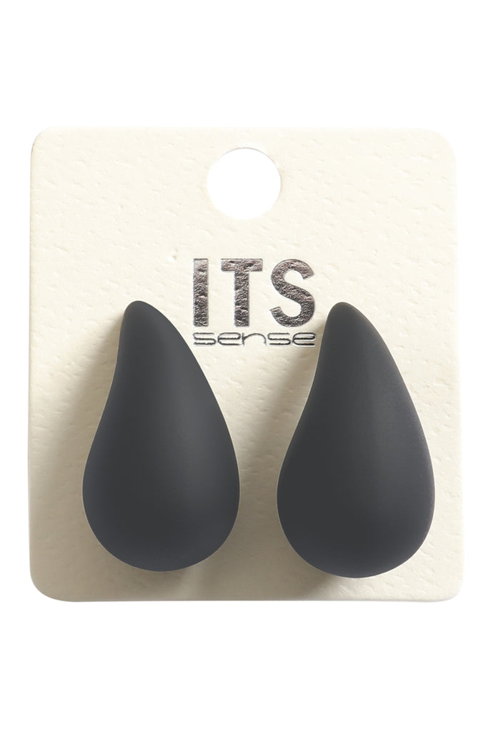 TEARDROP SHAPE ACRYLIC STUD EARRINGS