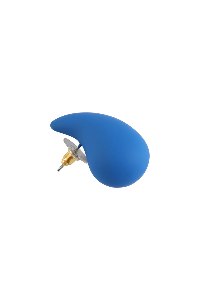 TEARDROP SHAPE ACRYLIC STUD EARRINGS