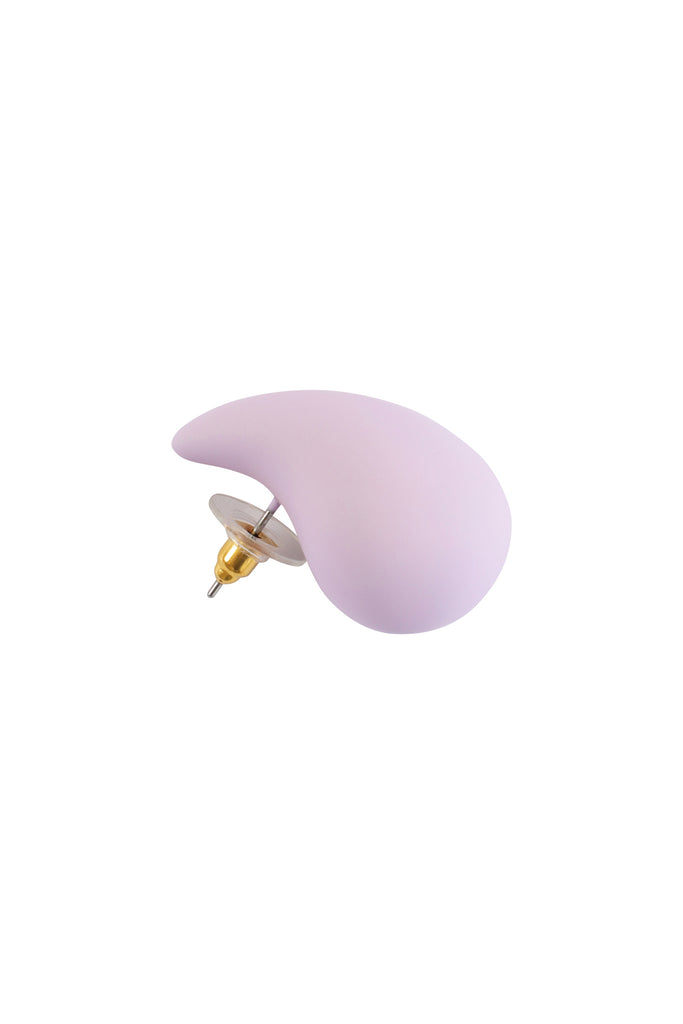 TEARDROP SHAPE ACRYLIC STUD EARRINGS