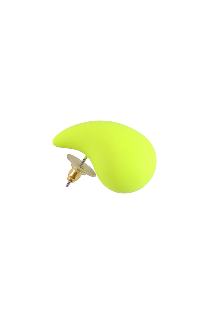 TEARDROP SHAPE ACRYLIC STUD EARRINGS