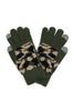 CAMO KNIT GLOVES SMART TOUCH