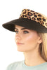 LEOPARD BOW STRAL VISOR CAP