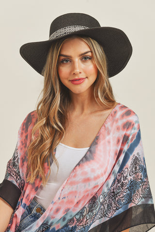 CLASSIC PANAMA BRIM SUMMER HAT