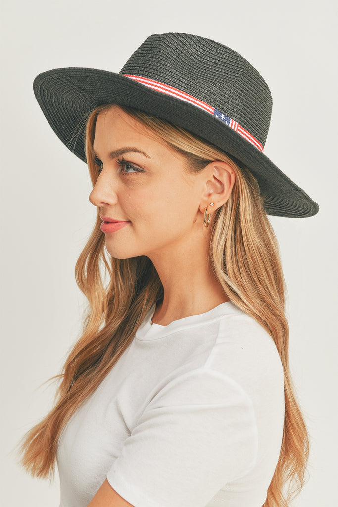 AMERICAN FLAG SUN HAT