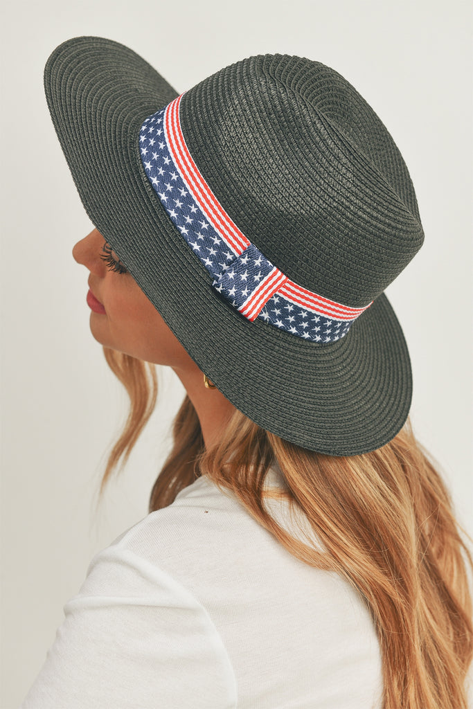 AMERICAN FLAG SUN HAT