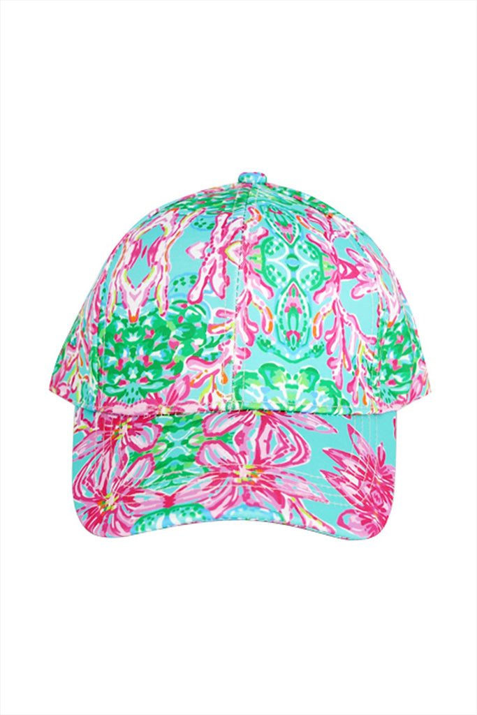 FLORAL PAISLEY, BASEBALL CAP