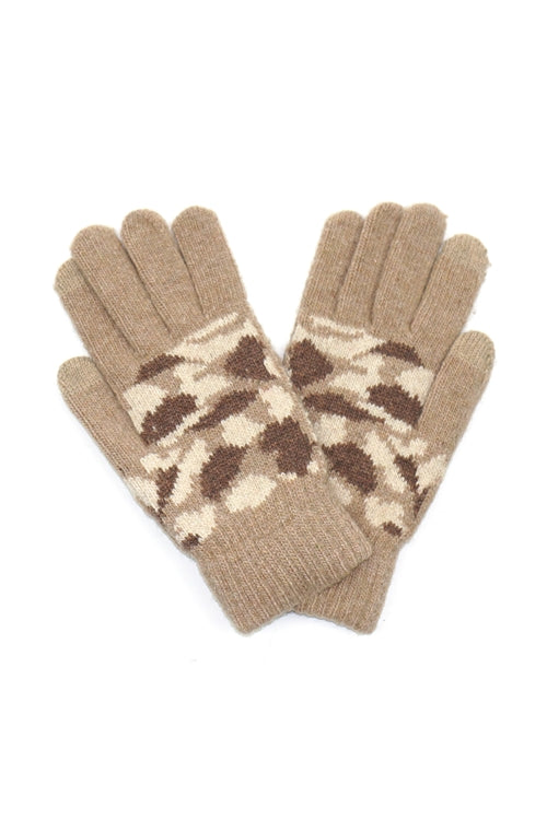CAMO KNIT GLOVES SMART TOUCH