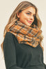 PLAID INFINITY SCARF