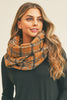 PLAID INFINITY SCARF