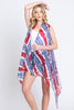 AMERICAN FLAG VEST