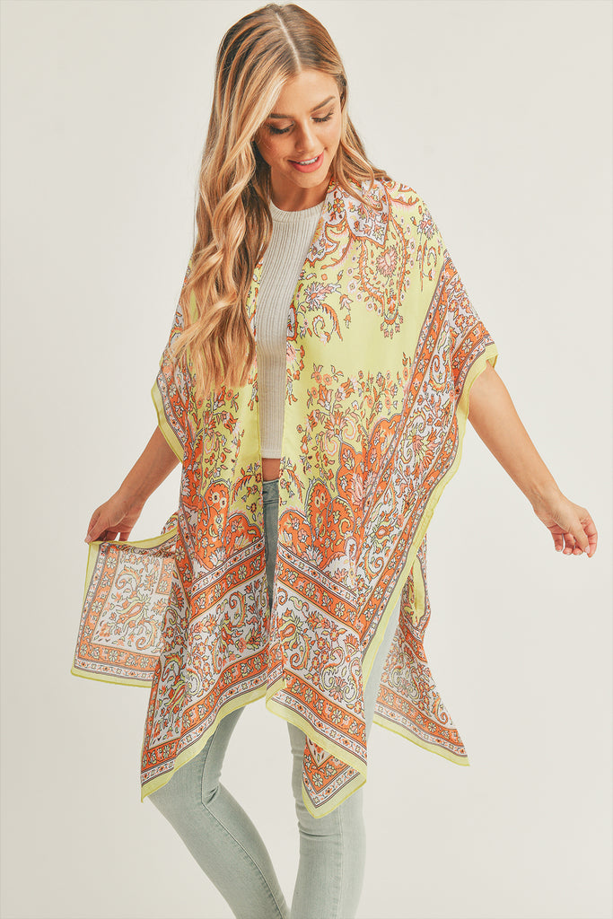 BOHO PRINT KIMONO