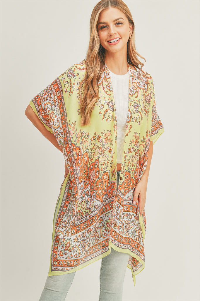 BOHO PRINT KIMONO