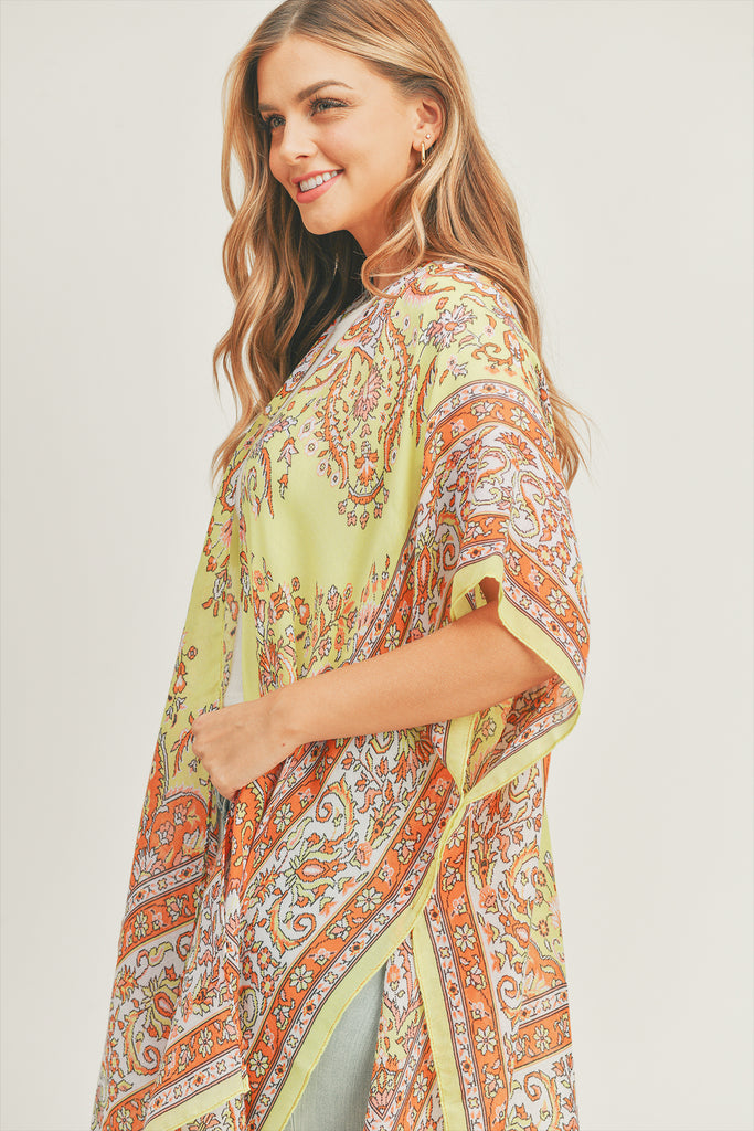 BOHO PRINT KIMONO