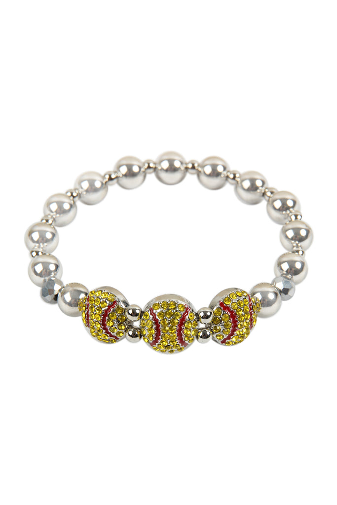 BCC SPORTS GAMEDAY STRETCH CHARM BRACELET