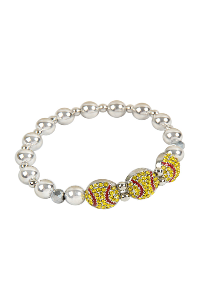 BCC SPORTS GAMEDAY STRETCH CHARM BRACELET