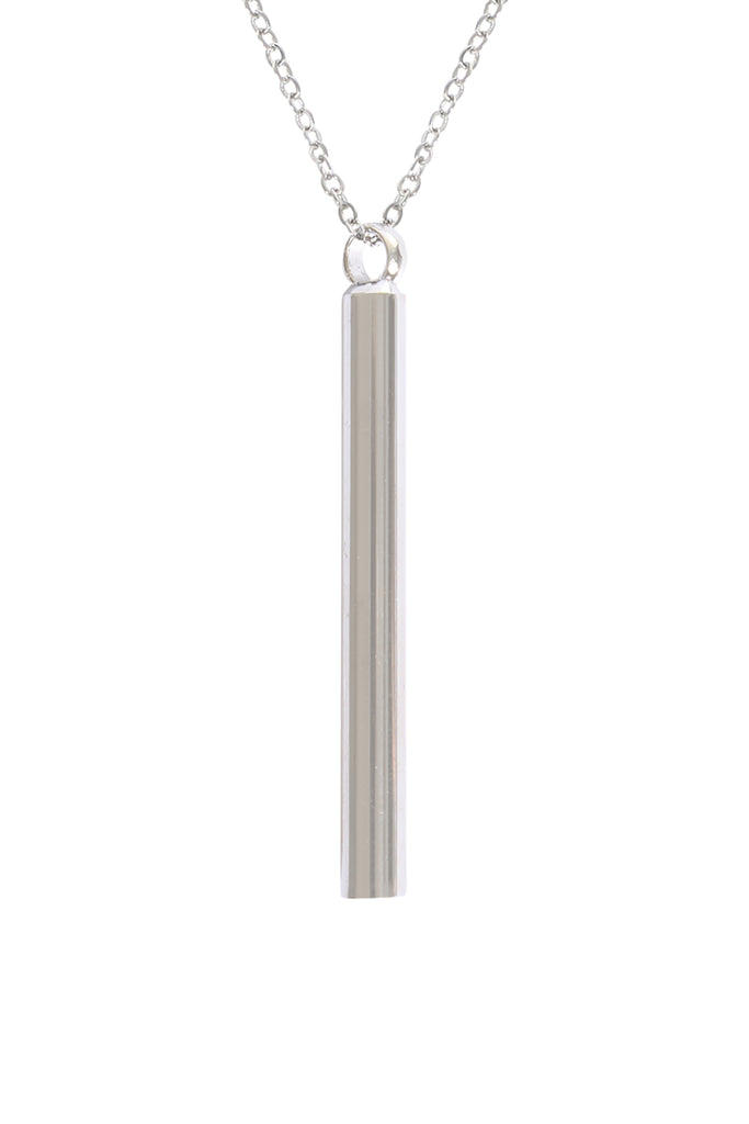 VERTICAL BAR PENDANT NECKLACE