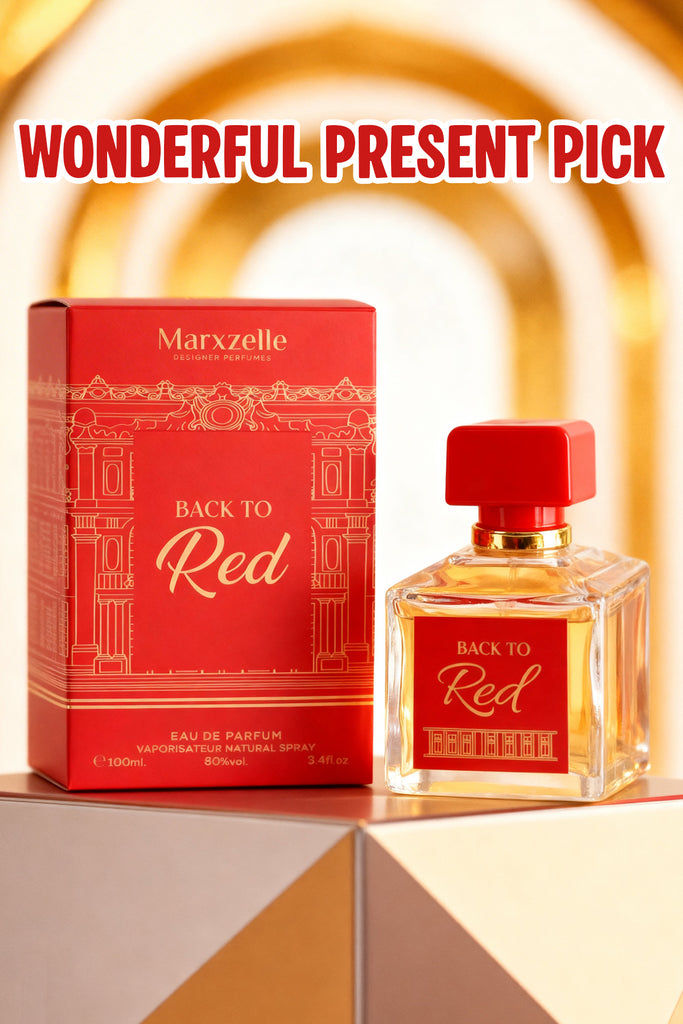 BACK TO RED SPRAY PERFUME EAU DE PARFUM FOR MEN AND WOMEN - 100ML/3.4FL.OZ.