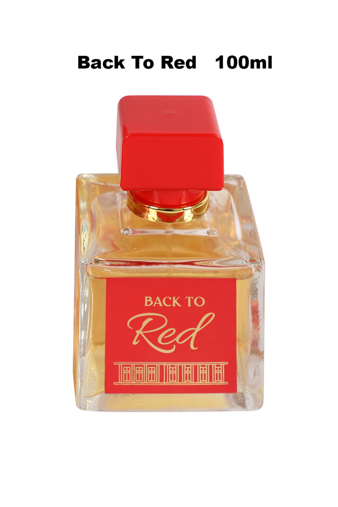 BACK TO RED SPRAY PERFUME EAU DE PARFUM FOR MEN AND WOMEN - 100ML/3.4FL.OZ.