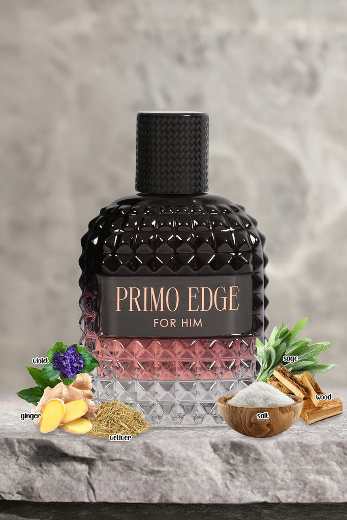 PRIMO EDGE SPRAY PERFUME EAU DE PARFUM FOR MEN - 100ML/3.4FL.OZ.