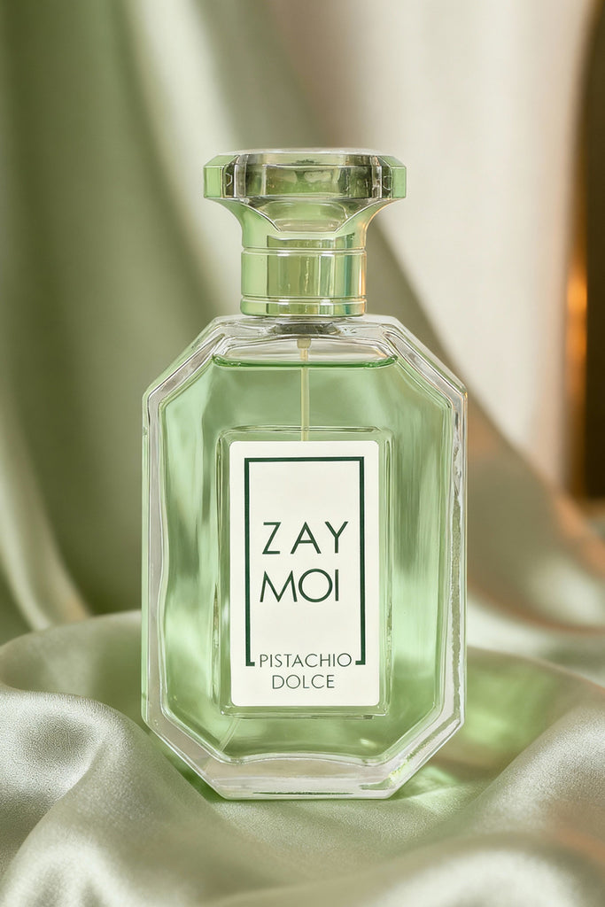 ZAY MOI PISTACHIO DOLCE SPRAY PERFUME EAU DE PARFUM FOR MEN AND WOMEN - 100ML/3.4FL.OZ. - Riah Fashion