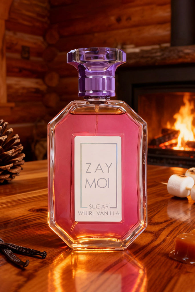 ZAY MOI SUGAR WHIRL VANILLA SPRAY PERFUME EAU DE PARFUM FOR WOMEN - 100ML/3.4FL.OZ.