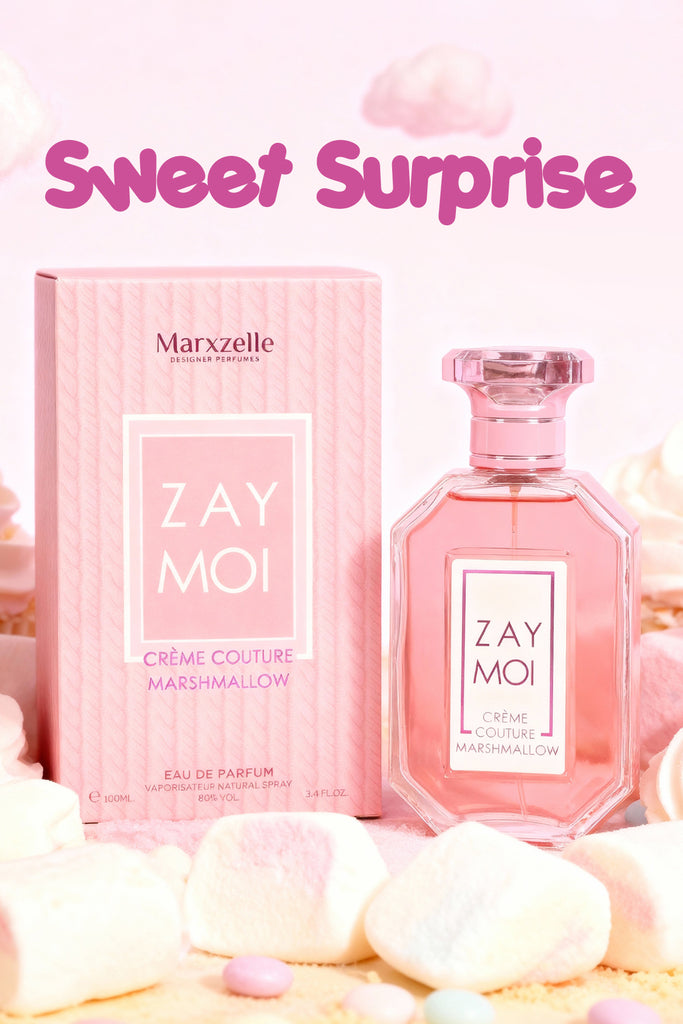 ZAY MOI CREME COUTURE MARSHMALLOW SPRAY PERFUME EAU DE PARFUM FOR WOMEN - 100ML/3.4FL.OZ. - Riah Fashion