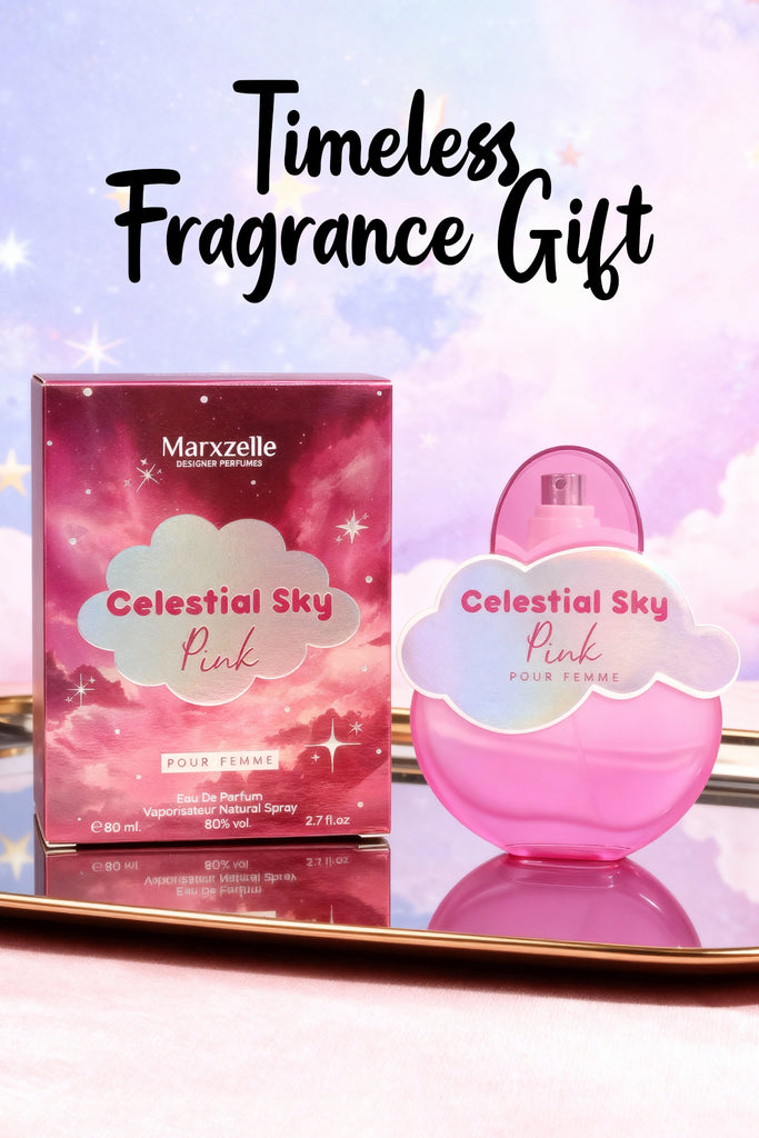CELESTIAL SKY PINK SPRAY PERFUME EAU DE PARFUM FOR WOMEN - 80ML/2.7FL.OZ. - Riah Fashion